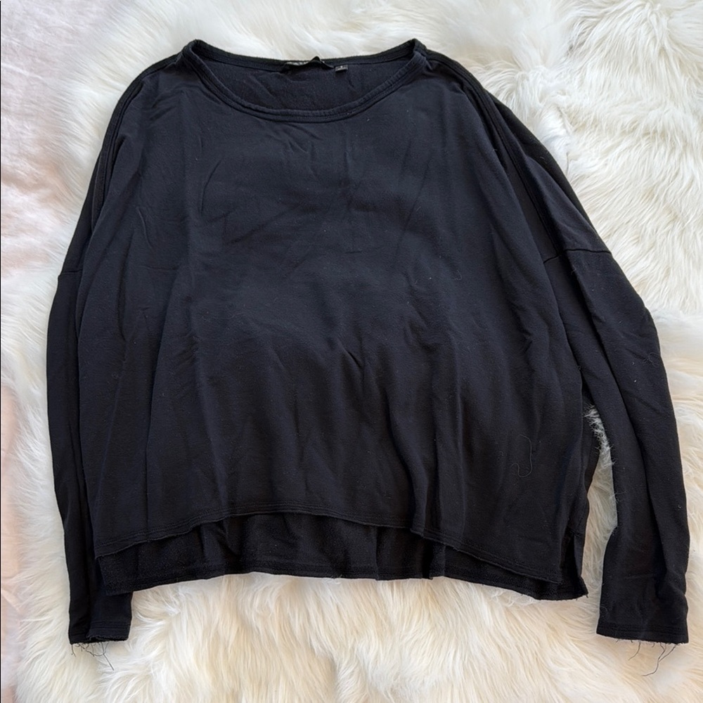 Athleta Women's Black Long Sleeve Top